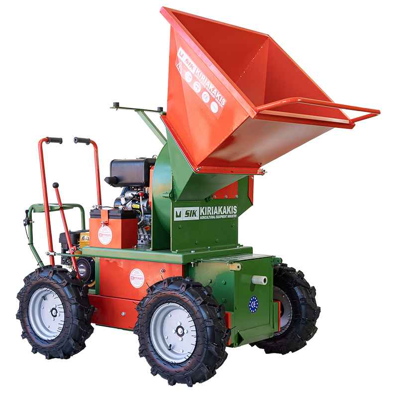 SELF-PROPELLED TRANSPORT TROLLEY WITH WOOD CHIPPER SUPERPOER SIK 4X4 COMPOSITE
